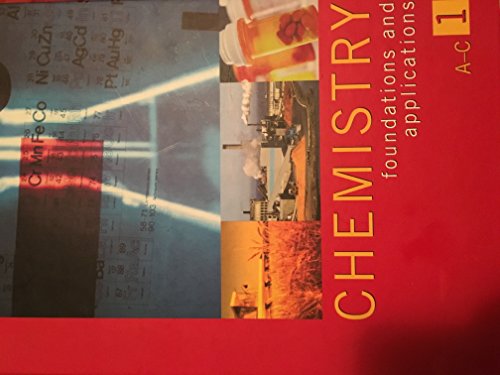 Book Chemistry: Foundations and Applications free