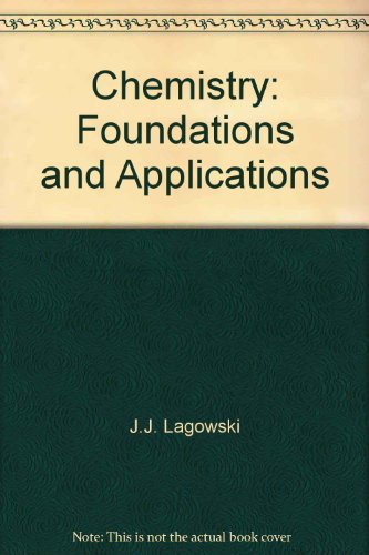 Book Chemistry: Foundations and Applications free