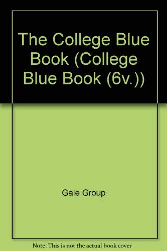 Book The College Blue Book (college Blue Book 6-vol Set, 30th Ed) free