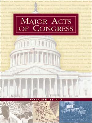 Book Major Acts of Congress ( 3-Volume Set ) free