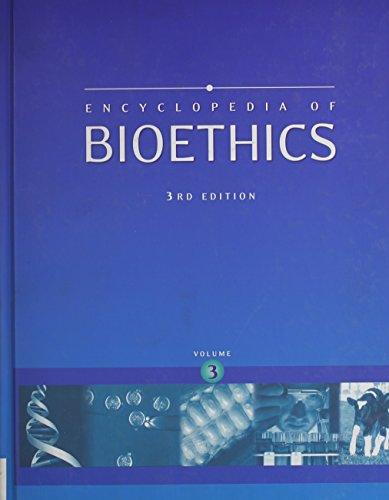 Book Encyclopedia Of Bioethics, Vol. 3 free