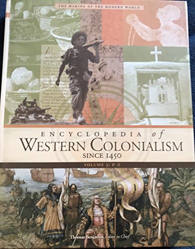 Book Encyclopedia of Western Colonialism Since 1450 Volume 3: P-z free