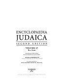 Book Encyclopaedia Judaica, Volume 17: Ra - Sam free