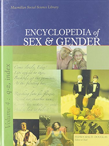 Book Encyclopedia of Sex and Gender free