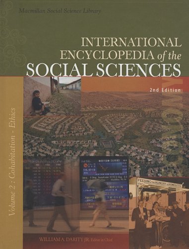 Book International Encyclopedia of the Social Sciences: Volume 2: Cohabitation-Ethics in Experimentation (MacMillan Social Science Library) free