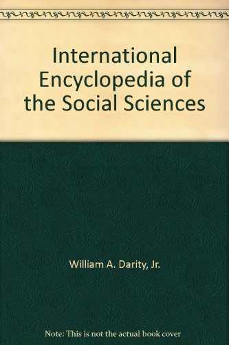 Book International Encyclopedia of the Social Sciences free