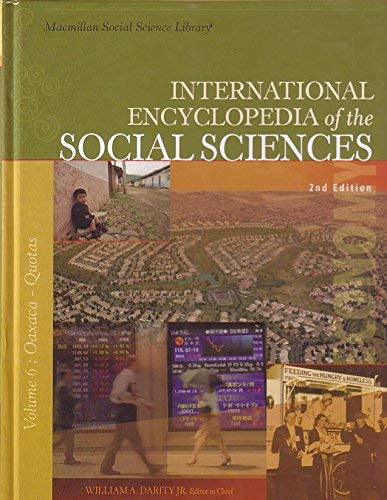 Book International Encyclopedia of the Social Sciences free