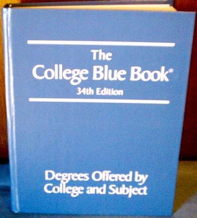 Book Degrees Offered By College And Subject (the College Blue Book, 3) free