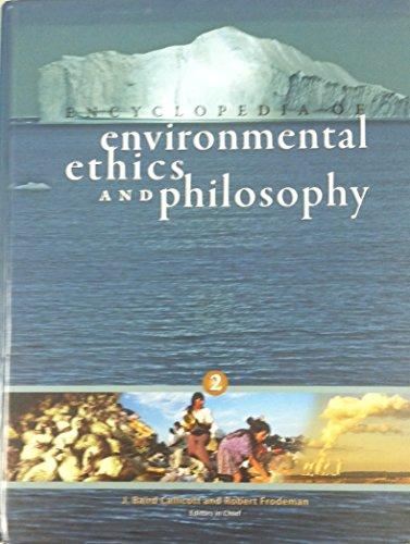 Book Encyclopedia of Environmental Ethics and Philosophy free