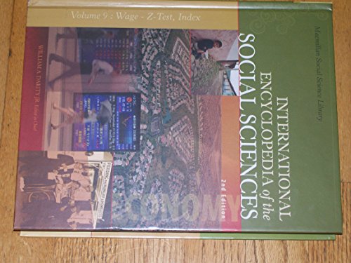 Book International Encyclopedia of the Social Sciences free