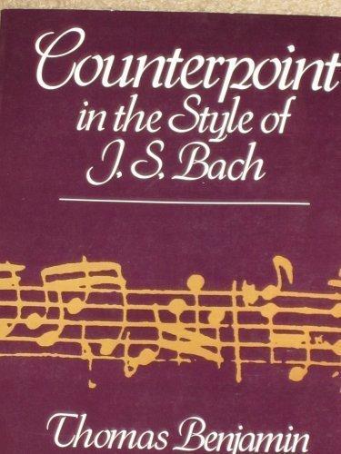 Book Counterpoint in the Style of J.S. Bach free