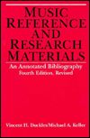 Book Music Reference and Research Materials: An Annotated Bibliography free