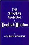 Book The Singer's Manual of English Diction free