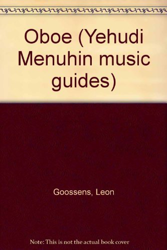 Book Oboe (Yehudi Menuhin music guides) free