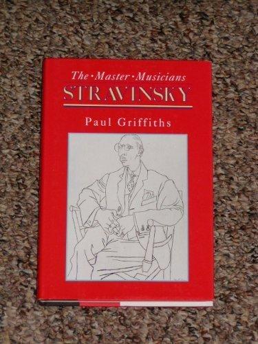 Book Stravinsky (Master Musicians Series) free