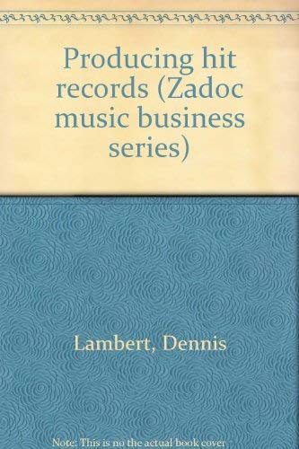 Book Producing Hit Records (zadoc Music Business Series) free