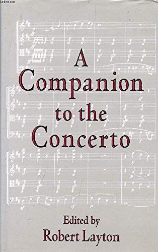 Book A Companion to the Concerto free