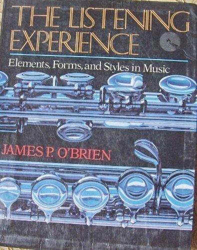 Book The Listening Experience: Elements, Forms, and Styles in Music free