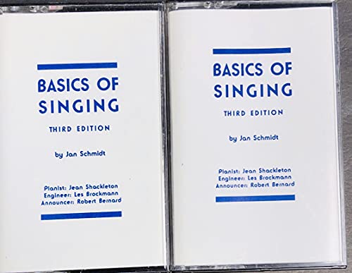 Book Basics of Singing/Cassettes free