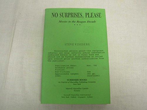 Book No Surprises, Please!: Movies in the Reagan Decade free