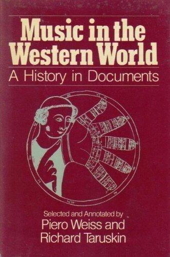Book Music in the Western World: A History in Documents free