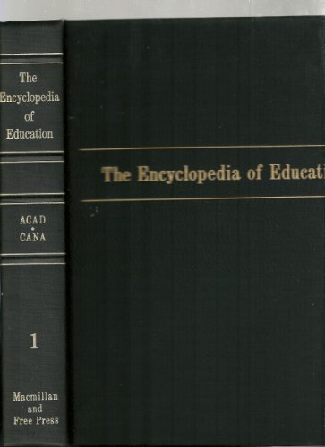 Book The Encyclopedia of Education, Vol. 1 (Acad Cana) free