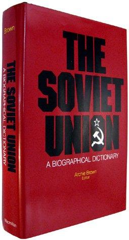 Book Soviet Union: A Biographical Dictionary free