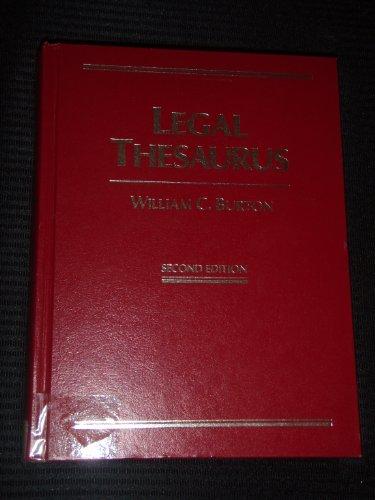 Book Legal Thesaurus free