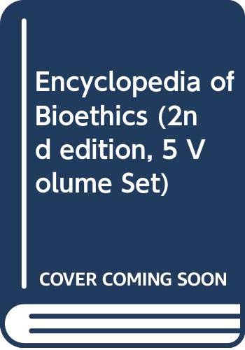 Book Encyclopedia of Bioethics Revised Edition (In 5 Vols) (Volume # 5) free