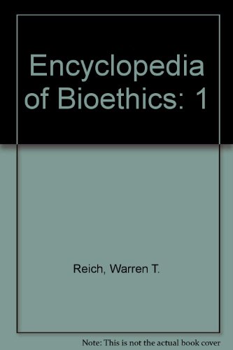 Book Encyclopedia of Bioethics, Revised Edition, Volume 5 only. free