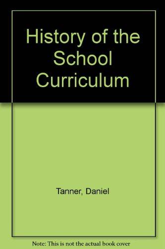 Book History of the School Curriculum free
