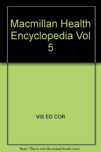 Book Macmillan Encyclopedia Of Health, 5 (macmillan Health Encyclopedia) free