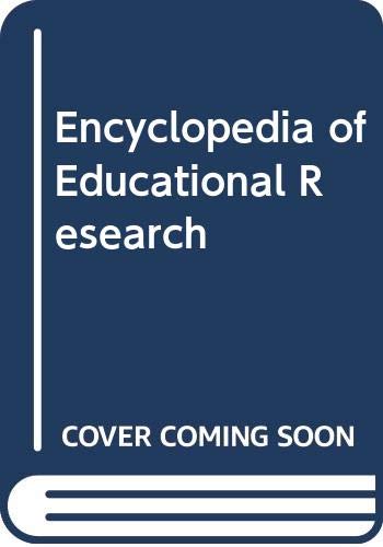 Book Encyclopedia of Educational Research free