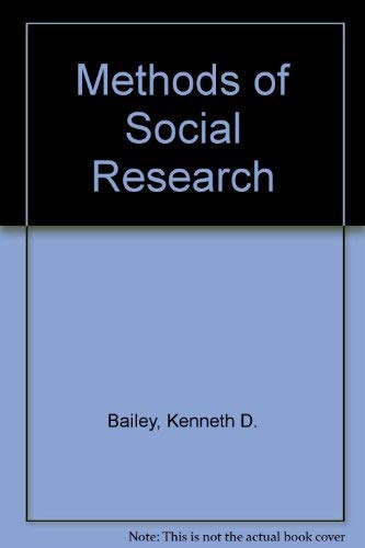 Book Methods of Social Research free