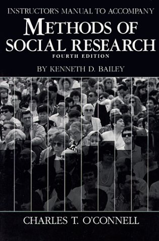 Book Instructor's Manual To Accompany Methods Of Social Research free