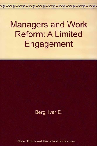 Book Managers and Work Reform: A Limited Engagement free