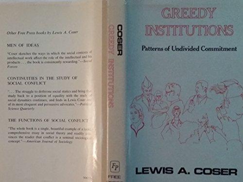 Book Greedy Institutions: Patterns of Undivided Commitment free