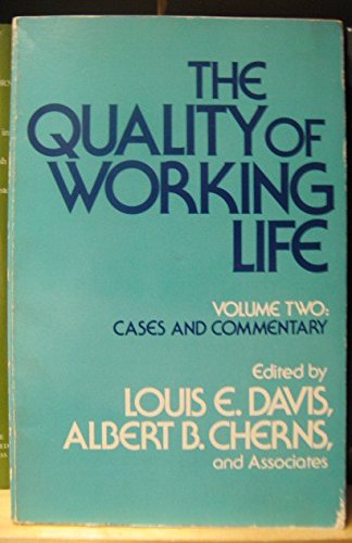 Book The Quality of Working Life: Cases and Commentary free