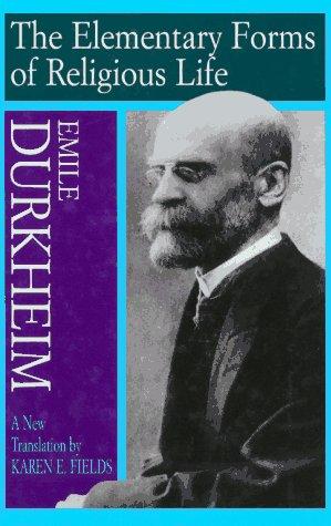 Book The Elementary Forms of Religious Life free