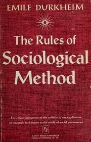 Book Rules of Sociological Method free