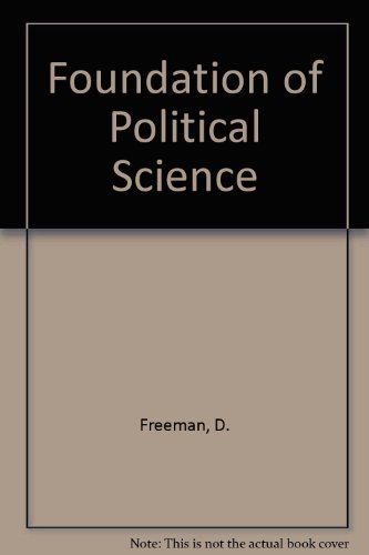 Book Foundation Of Political Science: Research, Methods And Scope free