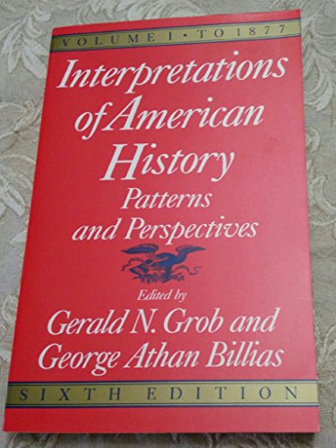Book Interpretations of Amn History, V 1 to 18 77, 5th E free