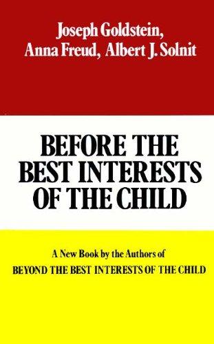 Book BEFORE THE BEST INTERESTS OF THE CHILD free