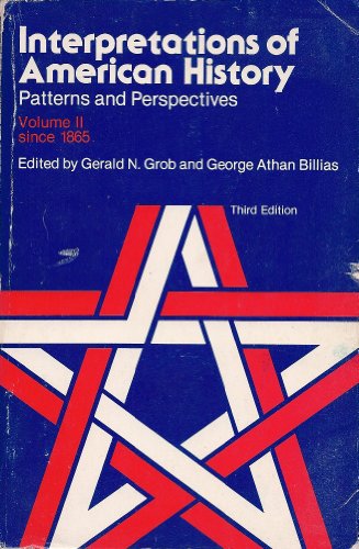 Book Interpretations of American History (Interpretations of American History; Patterns and Perspectives) free