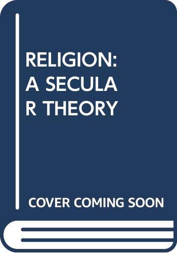 Book Religion: A Secular Theory free