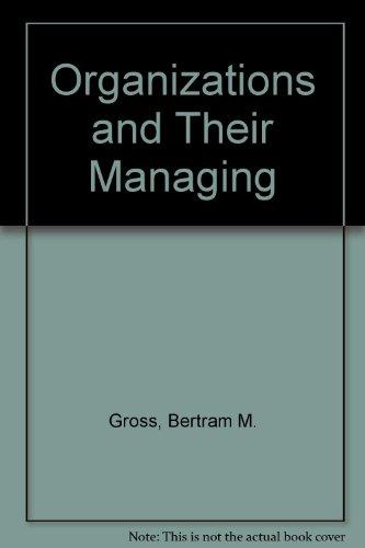 Book Organizations And Their Managing free