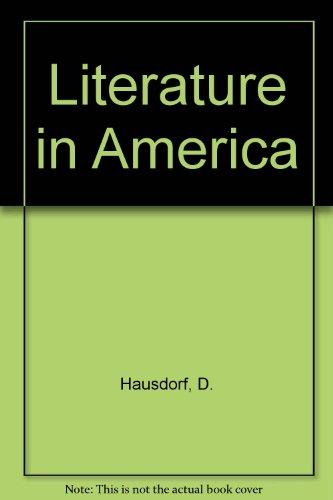 Book Literature In America free
