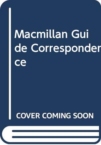 Book The MacMillan Guide to Correspondence Study free