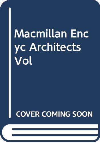 Book Macmillan Encyc Architects Vol free