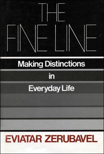 Book The Fine Line : Making Distinctions in Everyday Life free